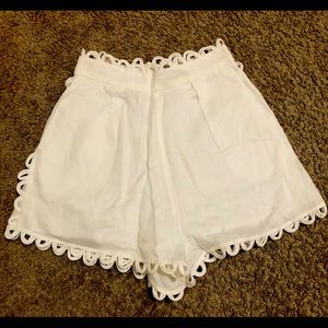 White Zimmermann shorts